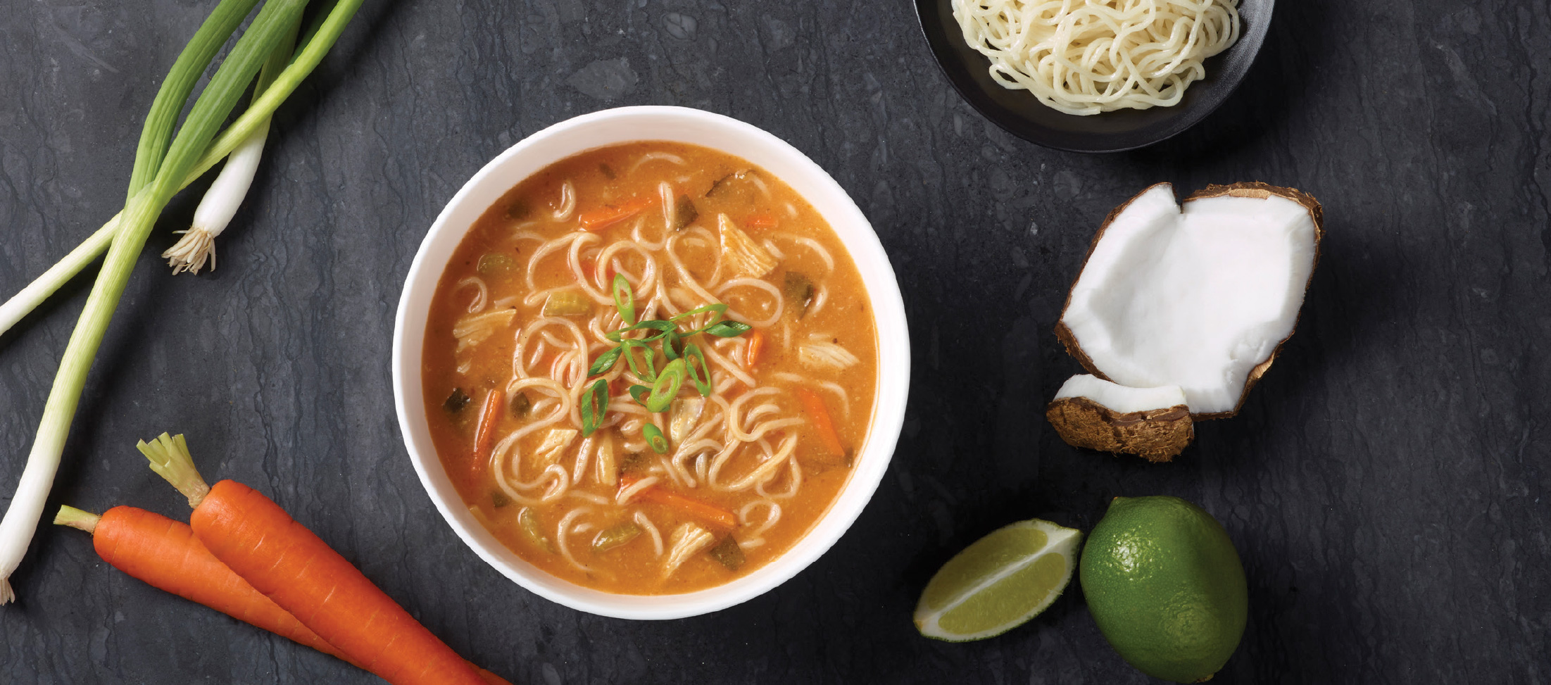 Coconut Chicken & Noodle Bowl